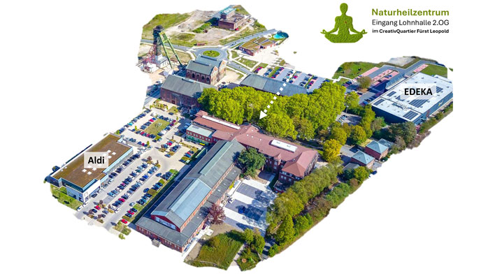 Dr. med. Roswitha Gruthölter M.Sc. - Privatpraxis für Psychotherapie Wesel - Praxis Dorsten Lageplan